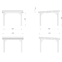 Katos Palmako Lenna 8,3 m²