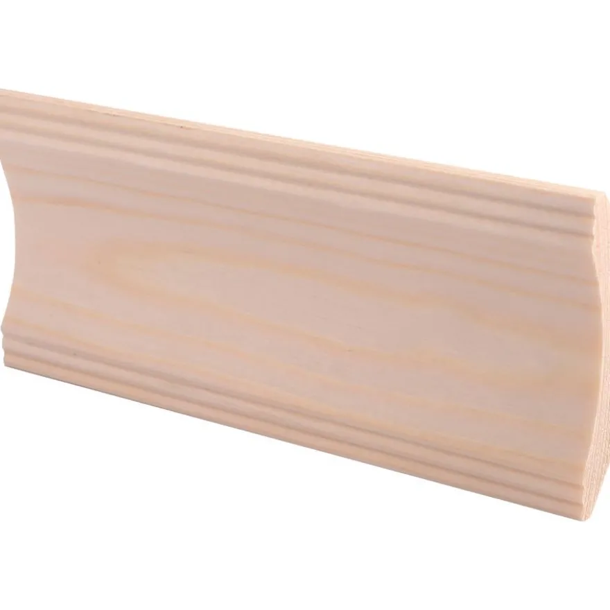 Kattolista Maler Aura, 50x50x2700mm, mänty, puuvalmis