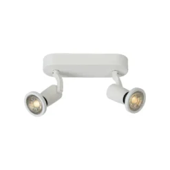 Kattospotti Lucide Jaster, 198x60mm, 2x5W, valkoinen