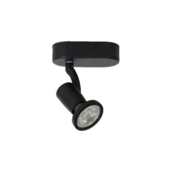 Kattospotti Lucide Jaster, 117x50mm, 5W, musta