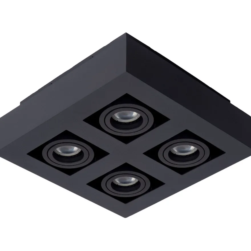 Kattospotti Lucide Xirax, 25x25cm, IP20, 5W, eri värejä