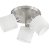 Kattospotti Trio Tommy, ø250x190mm, valkoinen