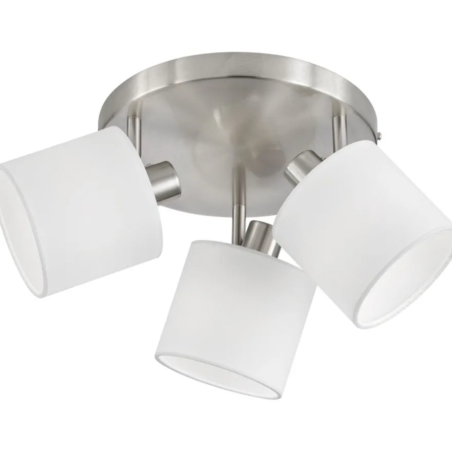 Kattospotti Trio Tommy, ø250x190mm, valkoinen