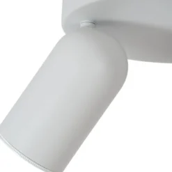 Kattospottivalaisin Lucide Punch Ø21cm, 3xGU10, valkoinen