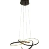 Kattovalaisin Aneta Lighting Nebulosa, Ø65cm, musta