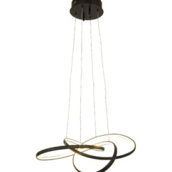Kattovalaisin Aneta Lighting Nebulosa, Ø65cm, musta