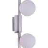 Kattovalaisin Globo New Design, 2x40W, 230V, 2700K, IP20, harjattu alumiini