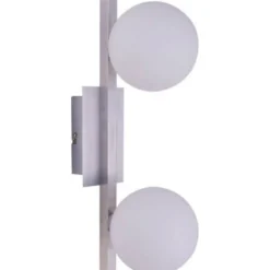 Kattovalaisin Globo New Design, 2x40W, 230V, 2700K, IP20, harjattu alumiini