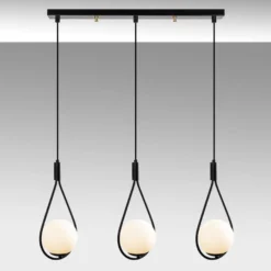 Kattovalaisin Linento Lighting GMN-00009, 3-osainen, musta