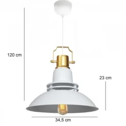 Kattovalaisin Linento Lighting AYD-36XX, Ø34,5cm, eri värejä