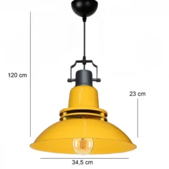 Kattovalaisin Linento Lighting AYD-36XX, Ø34,5cm, eri värejä