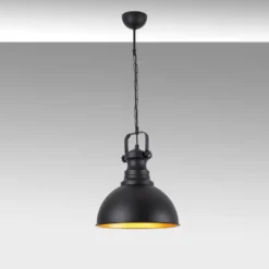 Kattovalaisin Linento Lighting Saga, Ø31cm, musta