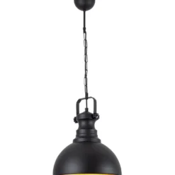 Kattovalaisin Linento Lighting Saga, Ø31cm, musta