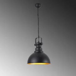 Kattovalaisin Linento Lighting Saga, Ø31cm, musta