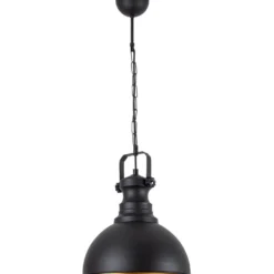 Kattovalaisin Linento Lighting Saga, Ø31cm, musta