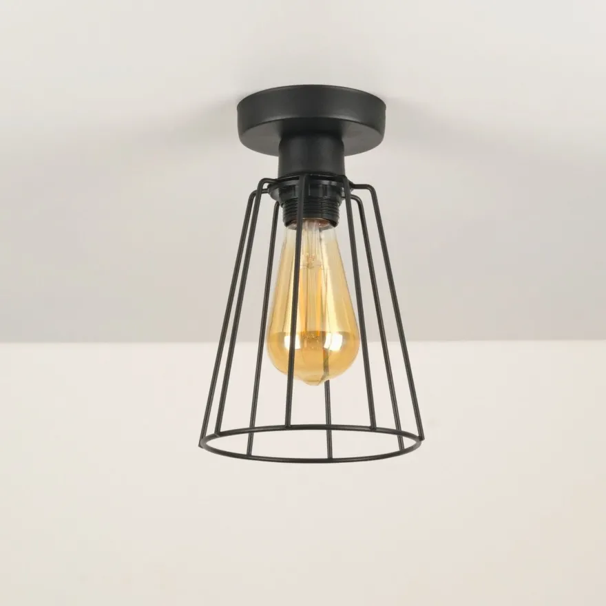 Kattovalaisin Linento Lighting Koniktel musta