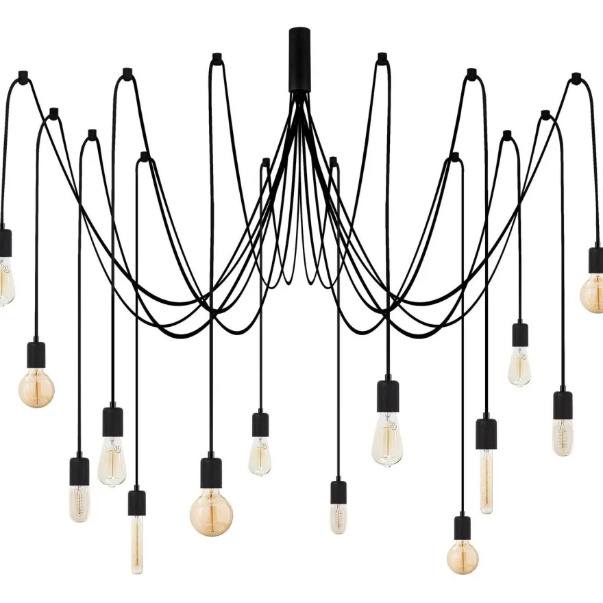 Kattovalaisin Linento Lighting Kabluni, 14-osainen, musta