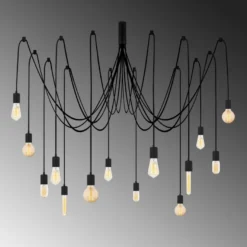 Kattovalaisin Linento Lighting Kabluni, 14-osainen, musta