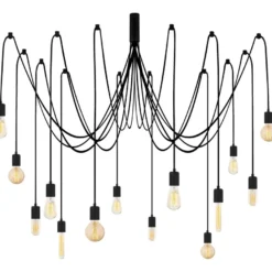 Kattovalaisin Linento Lighting Kabluni, 14-osainen, musta