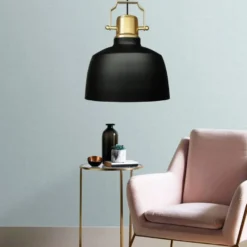 Kattovalaisin Linento Lighting AYD-3724, Ø22cm, musta