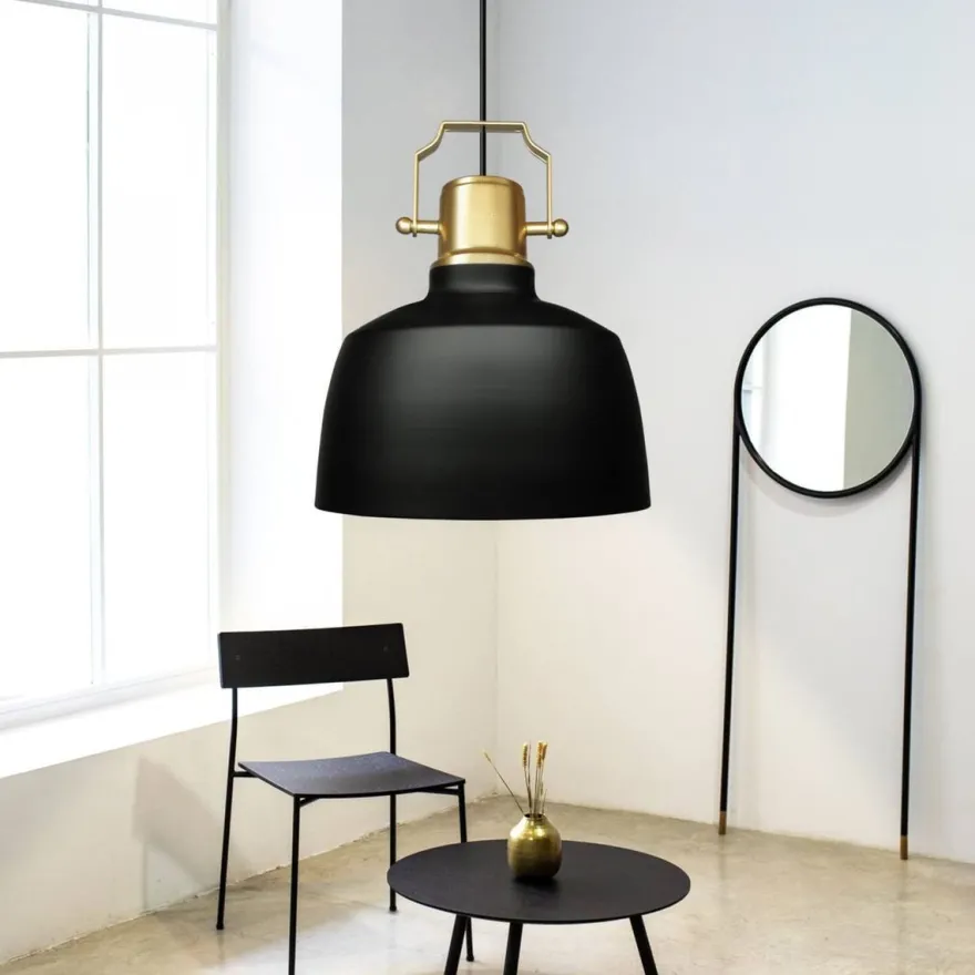 Kattovalaisin Linento Lighting AYD-3724, Ø22cm, musta