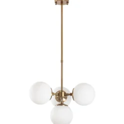 Kattovalaisin Linento Lighting Milla, 4-osainen, kulta, säädettävä