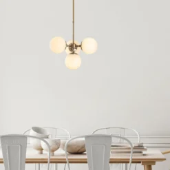Kattovalaisin Linento Lighting Milla, 4-osainen, kulta, säädettävä