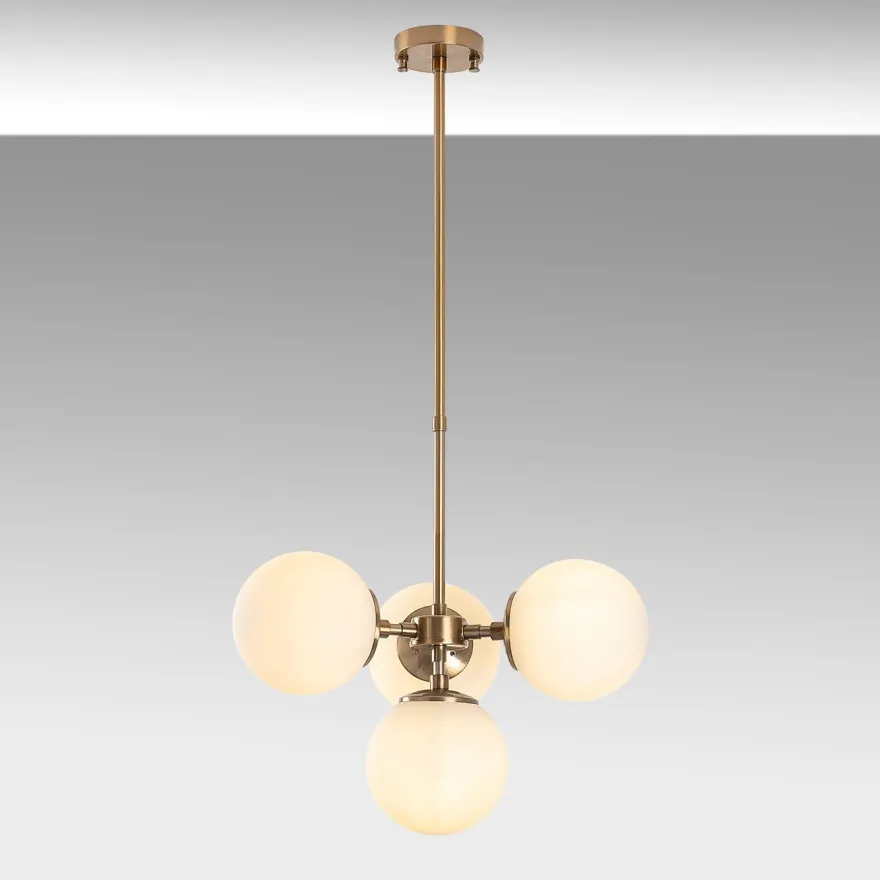 Kattovalaisin Linento Lighting Milla, 4-osainen, kulta, säädettävä