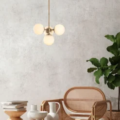 Kattovalaisin Linento Lighting Milla, 4-osainen, kulta, säädettävä
