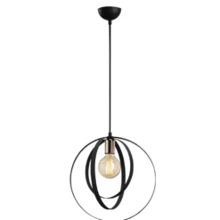 Kattovalaisin Linento Lighting Vaveyla, musta