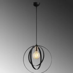 Kattovalaisin Linento Lighting Vaveyla, musta