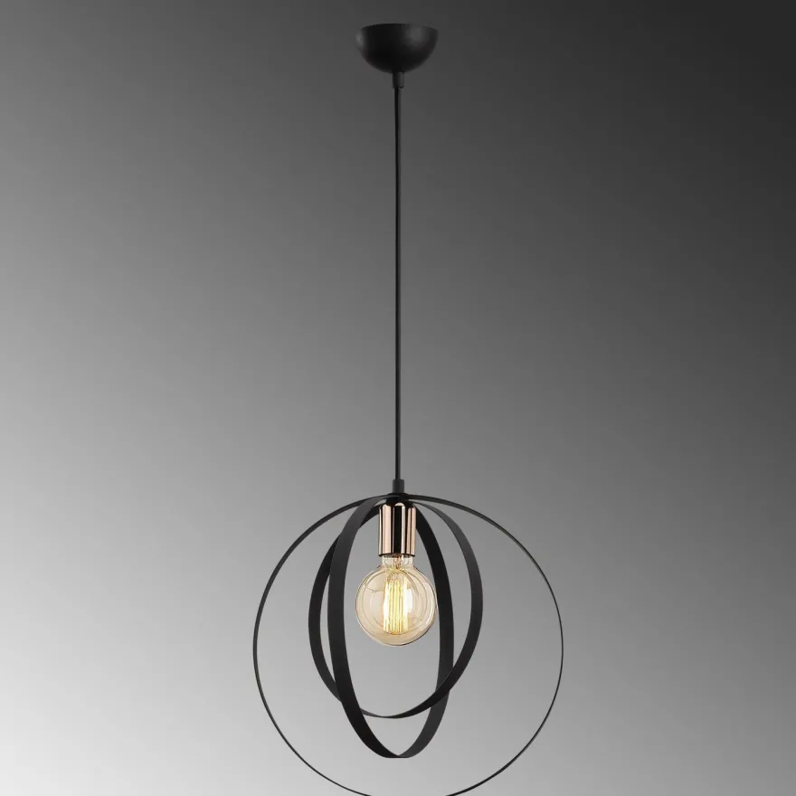 Kattovalaisin Linento Lighting Vaveyla, musta