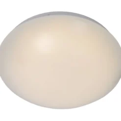 Kattovalaisin Lucide Bianca-LED, 8W, 230V, 3500K, 600lm, IP21, Ø 245mm, opaali