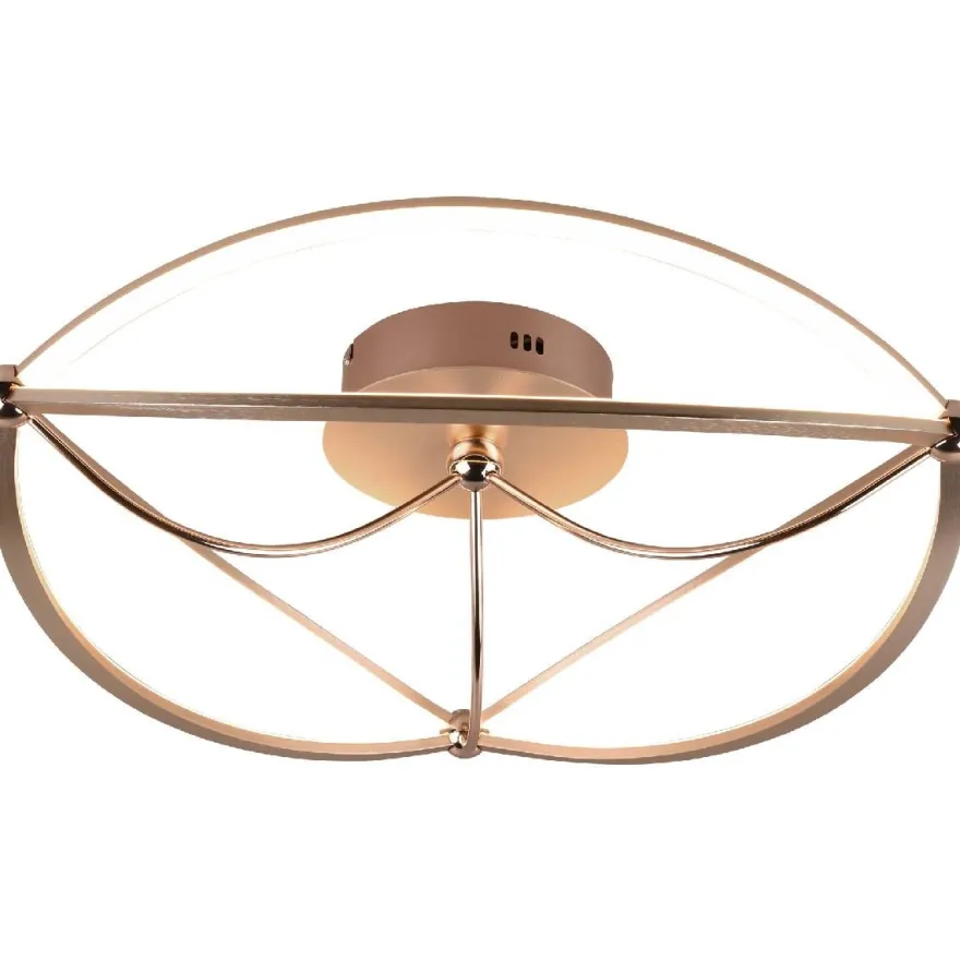 Kattovalaisin Trio Charivari, LED, Ø62cm, mattamessinki