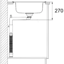 Keittiöallas Lapetek Danex 6-TS Mini 790x500mm rst