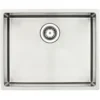 Keittiöallas Lavabo Kubus 500 Soft, 540x440mm, ruostumaton teräs