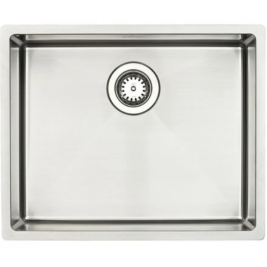 Keittiöallas Lavabo Kubus 500 Soft, 540x440mm, ruostumaton teräs
