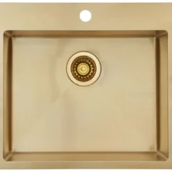 Keittiöallas Lavabo Kubus 540 Soft, 540x500 mm, massiivimessinki