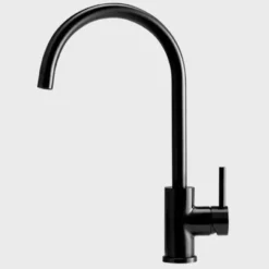 Keittiöhana Scandtap Steel Curve Shadow D, pesukoneventtiilillä