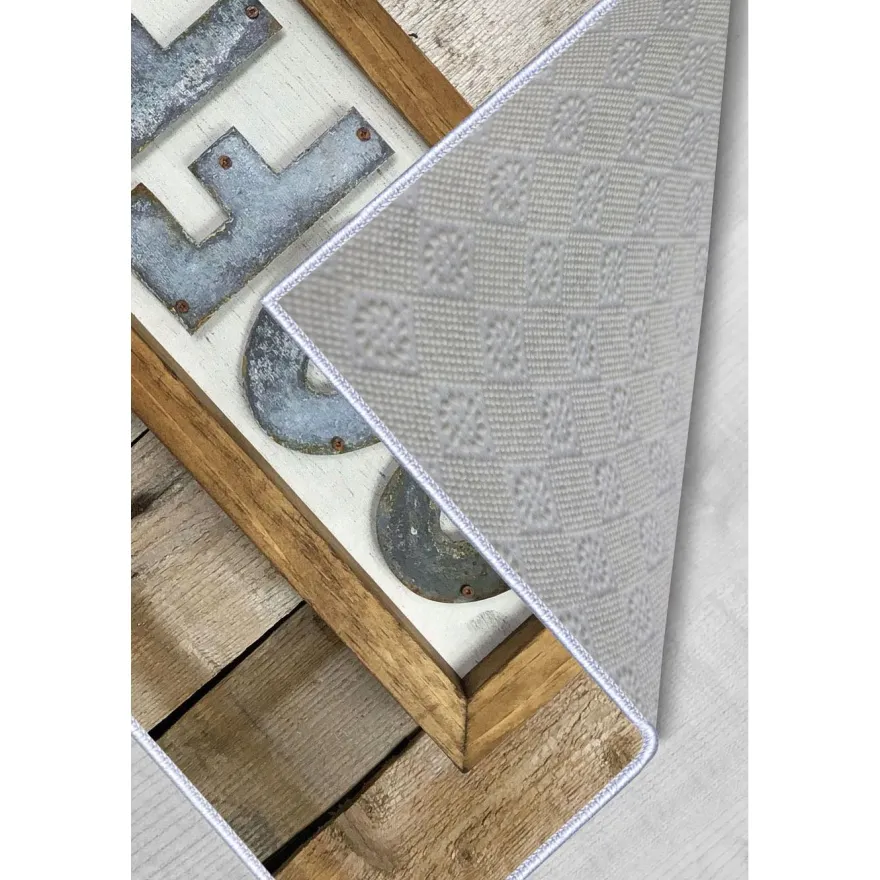 Keittiön matto Linento Wookece Kahvitauko 50x80cm ruskea/harmaa