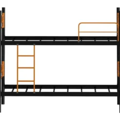 Kerrossänky Linento Furniture Mete 209, 90x190cm, oranssi