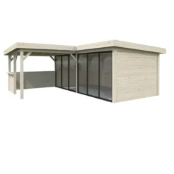 Kesähuone Palmako Lenna Set 422, sis.liukuovet 24,9 m²