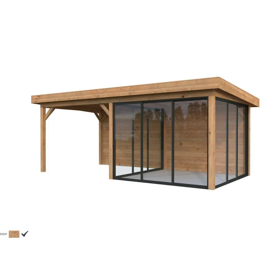 Kesähuone Palmako Lenna Set 406, sis.liukuovet 16,6 m²