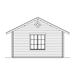 Kesämökki Skan Holz Esbjerg 2, 23.5m²