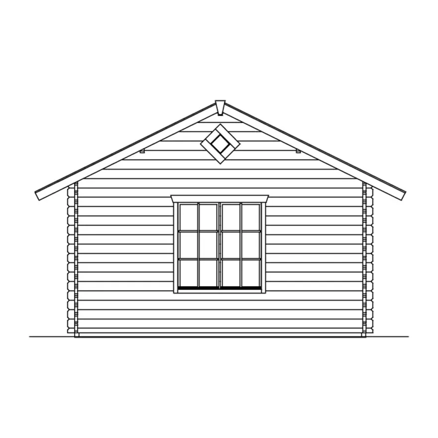 Kesämökki Skan Holz Esbjerg 2, 23.5m²