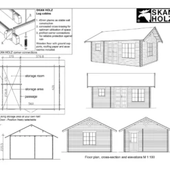 Kesämökki Skan Holz Esbjerg 2, 23.5m²