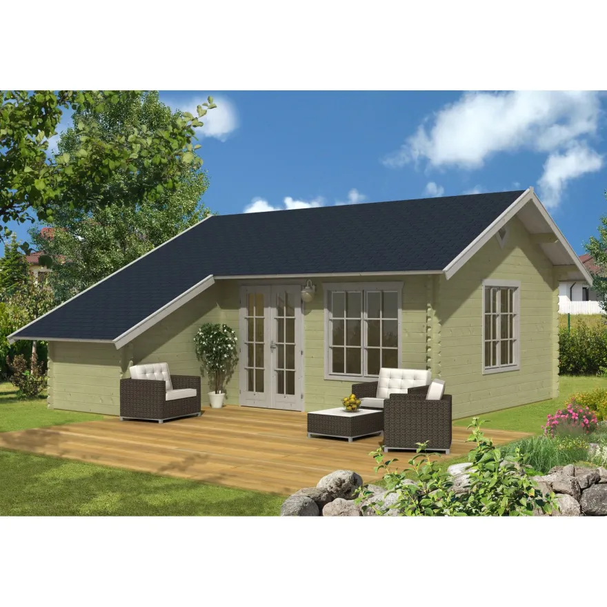 Kesämökki Skan Holz Esbjerg 3, 23.5 + 3.4m², sis.parven