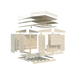 Kioski Palmako Marian 6,2 m2 EL16-3023