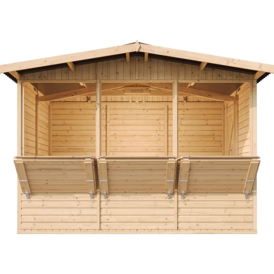 Kioski Timbela M150A, 6.03m²