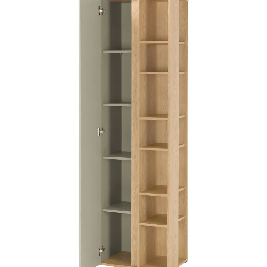 Kirjahylly/kaappi Nomla LUCA SYSTEM 4, 55x195cm